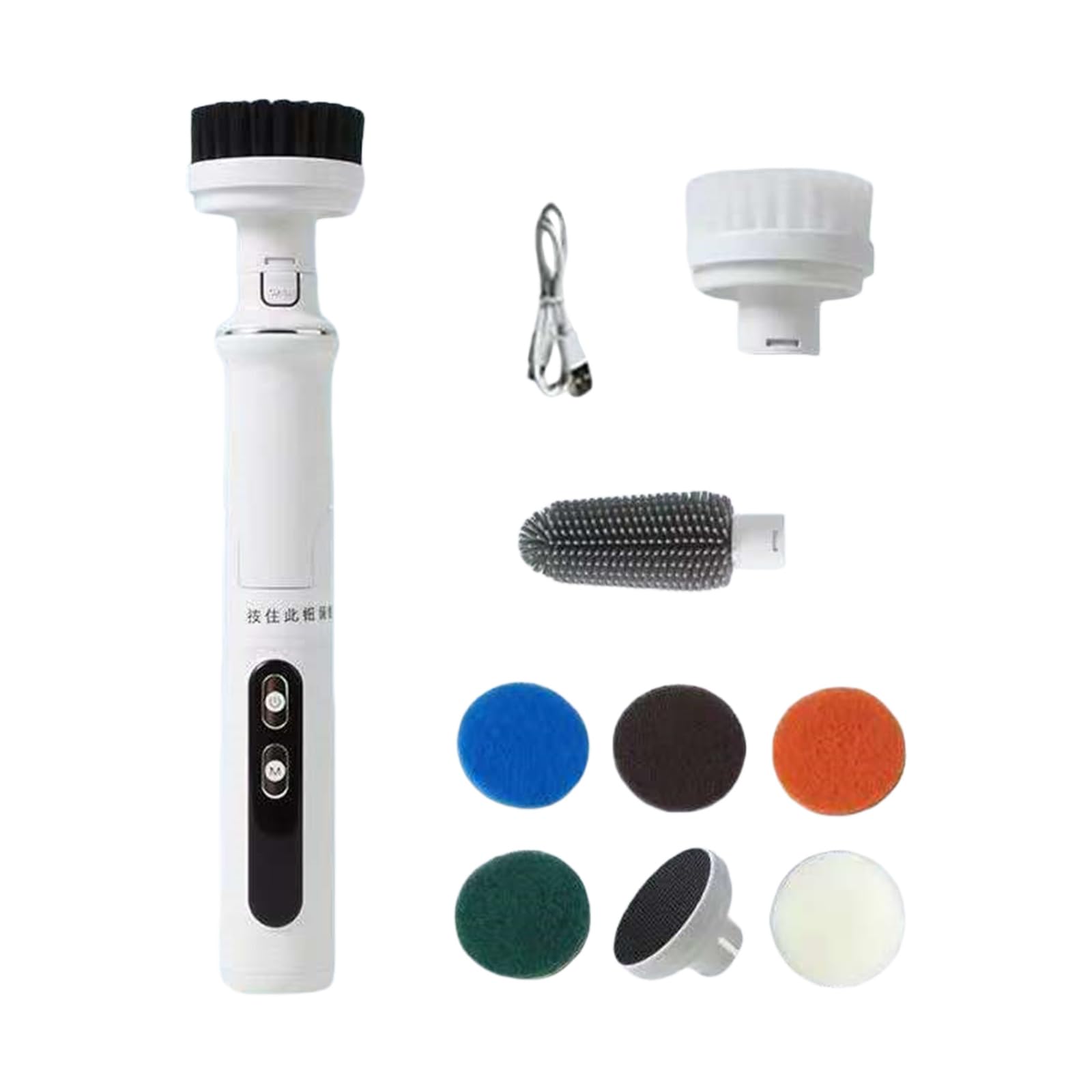 Automatic Rotation Cordless Cleaning Brush Multifunctional Designs for Bathroom and Floor Surfaces Efficient Brush