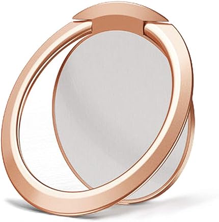 Soporte de Anillo para Tel?fono Dedo de Apoyo 360 ? Rotaci?n Anillo de Metal para Empu?adura Magn?tica Compatible con Todos los Tel?fonos Inteligentes (Rose Gold) Soporte de Anillo para Tel?fono Dedo de Apoyo 360 ? Rotaci?n Anillo de Metal para Empu?adura Magn?tica Compatible con Todos los Tel?fonos Inteligentes (Rose Gold)