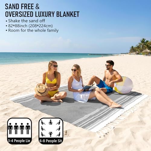 Image of Large Throw Blanket Yoga Blanket Turkish Beach Towel Mens Birthday Gift Idea Dad Father Day Husband Brother Uncle Boyfriend Male Grandpa Him Appreciation Thank You Retirement 60th 50th 40th 30th