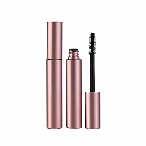 Outfmvch Maquillaje de ojos grandes Rímel de seda Delgado Curling grueso Maquillaje no manchado Rímel negro de larga duración Máscara de fibra no