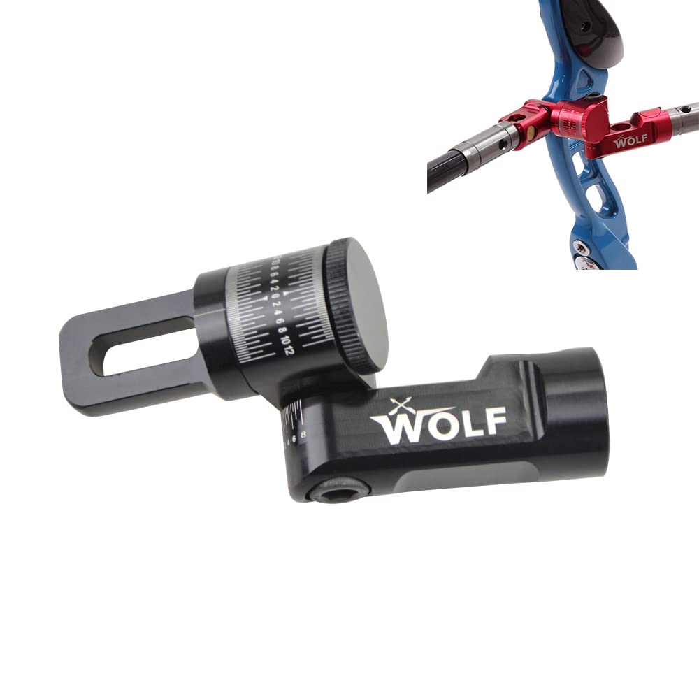 MILAEM V-Bar Double Side Tir à L'Arc Réglable - Stabilisateur Arc Recourbé Composé Avec Déconnexion Rapide