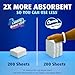 Charmin Toilet Paper Ultra Soft, 12 Mega Rolls = 24 Regular Rolls, 2-ply Bath Tissue
