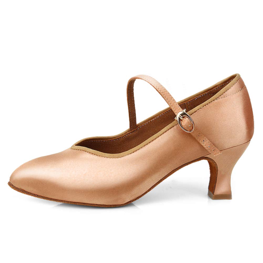Women Dance Shoes Latin Leather for 5cm/1.76inches model-5003-image-47