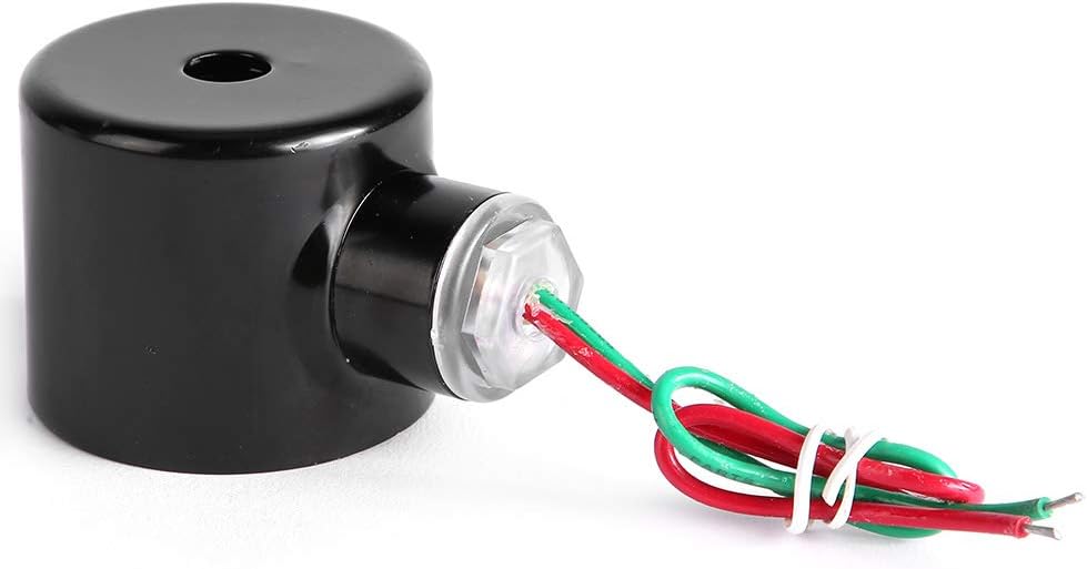 2W Series Solenoid Valve, Copper Easy to Install Thicker Accessories Wire Durable for Solenoid Valves(#1)