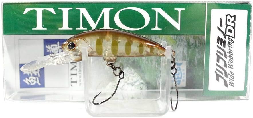 JACKALL Minnow Timon Briri Minnow DR 1.6 inches (40 mm), 0.1 oz (2.6 g)