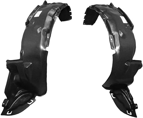 Miniatura 2 de Parts N Go Juego de protectores de guardabarros con clips para 1992-1995 Civic delantero lado del conductor y pasajero izquierdo derecho HO1248102