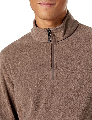 Image of Amazon Essentials Men's Quarter-Zip Fleece Pullover Jacket, Insulated for Cold Weather