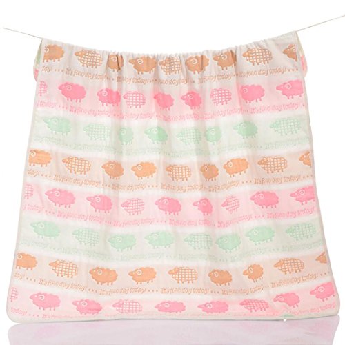 Mousseline de bambou bébé couverture swaddle super doux pour le dodo et la poussette