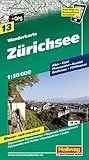  Zürichsee Wanderkarte Nr. 13, 1:50 000: Albis, Etzel, Pfannenstiel. Bachtel, Greifensee, Pfäffikersee, Freemap on Smartphone included! (Hallwag Wanderkarten, Band 13)