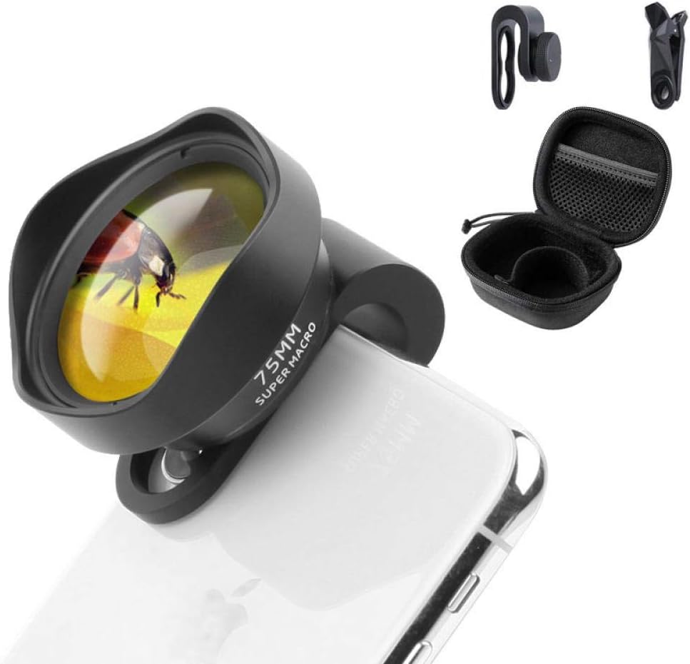 obiettivo macro per telefono 75mm