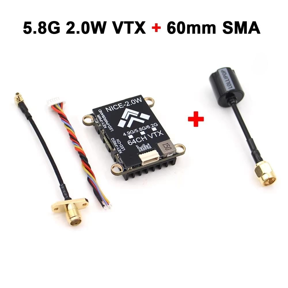 Amazon.com: SPARKHOBBY Nice 5.8G 2W 64CH VTX Image Video