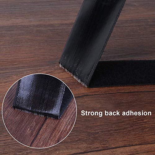 Klettband SUNRIZ selbstklebend 8 Meter extra stark und doppelseitig