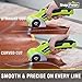 SnapFresh 4V Cordless Electric Scissors, Rechargeable Cardboard Cutter & Box Cutter Rotary Tool, 285 RPM Fabric Carpet Leather Cutter with LED, Extra Blade, 2.0Ah Battery & Storage Bag(SP5091)
