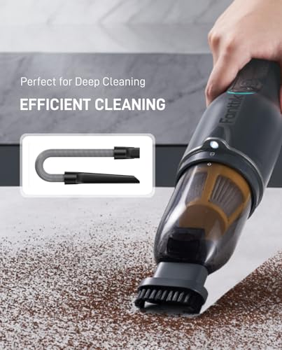 Fanttik Flexible Hose for Car Vacuum, Extended Cleaning Attachment for V7, V8, V9 Models