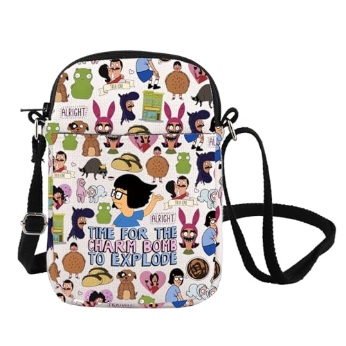 Tv Show Inspire Crossbody Bag Tv Show Cartoon Fan Shoulder Bag Cartoon Inspired Gift For Fans