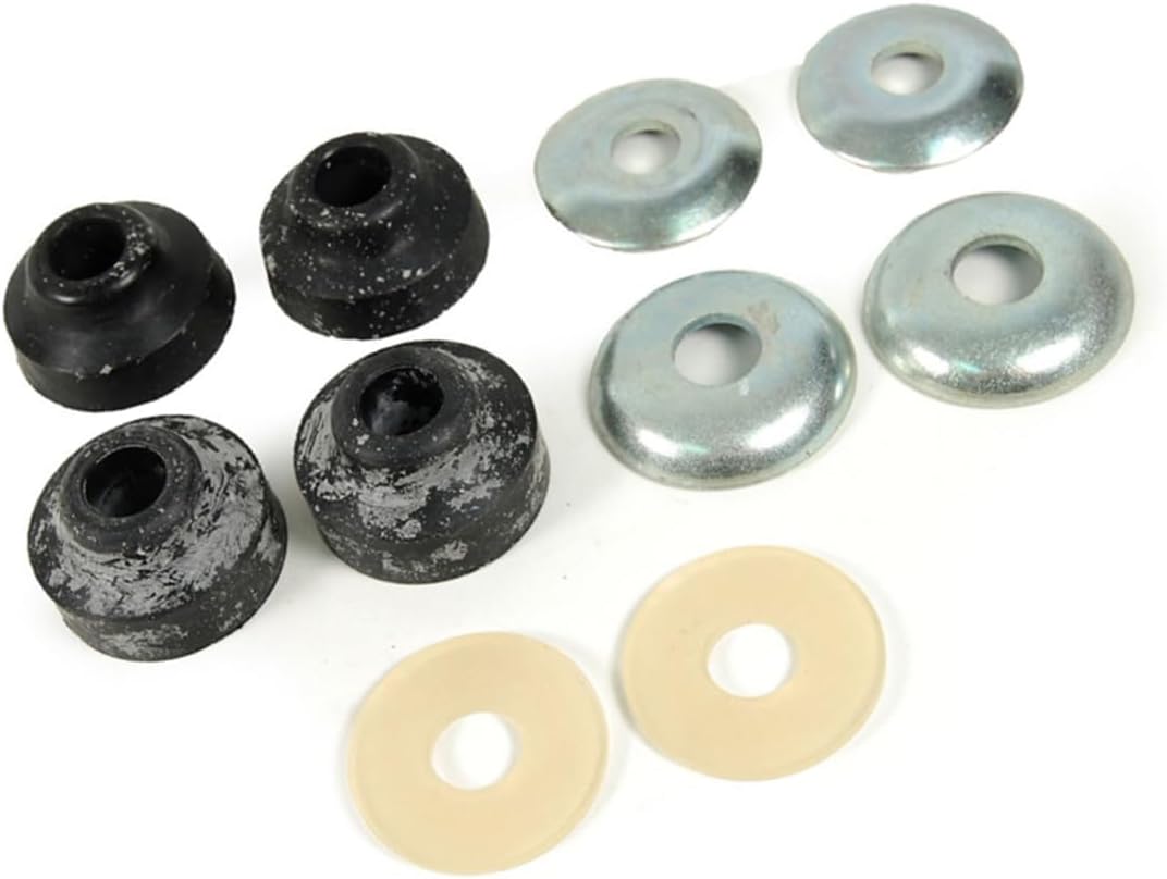 Suspension Strut Rod Bushing Kit Front fits Plymouth PB250 1981 1982 1983 Replacement 3898817, 3898974, 52038364 1 Pcs