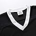 EALER H400 Series Blank Ice Hockey Practice Jersey League Jersey for Men and Boys - Senior and Junior - Adult and Youth Black/White