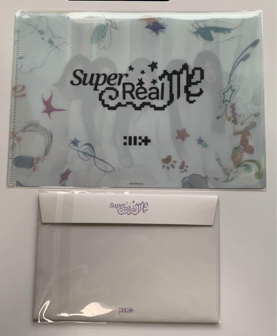 Amazon.co.jp: Illit アイリット super real me クリアファイル ポスト