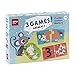 Apli kids 18798-Set di 3 giochi per bambini – Animali: 1 puzzle domino da 36 1 Memory da 24 pezzi, 18798