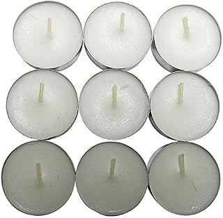 CandleNScent Paraffin Free Tealight Candles – Unscented Tea Lights –for Wedding Centerpiece, Floating