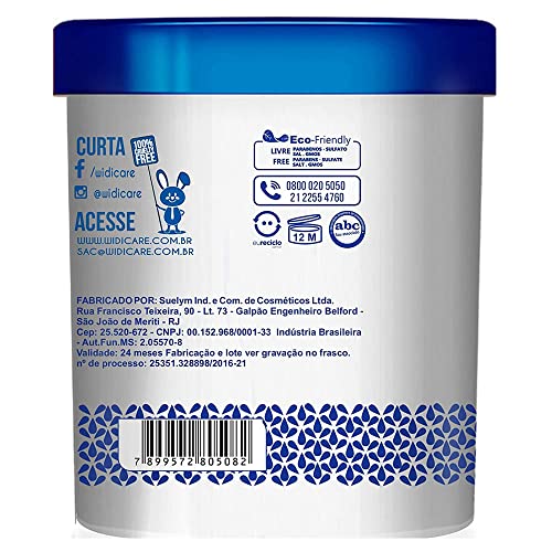 Widi Care Máscara Nutritiva Sete Óleos 1 Kg Branco Grande