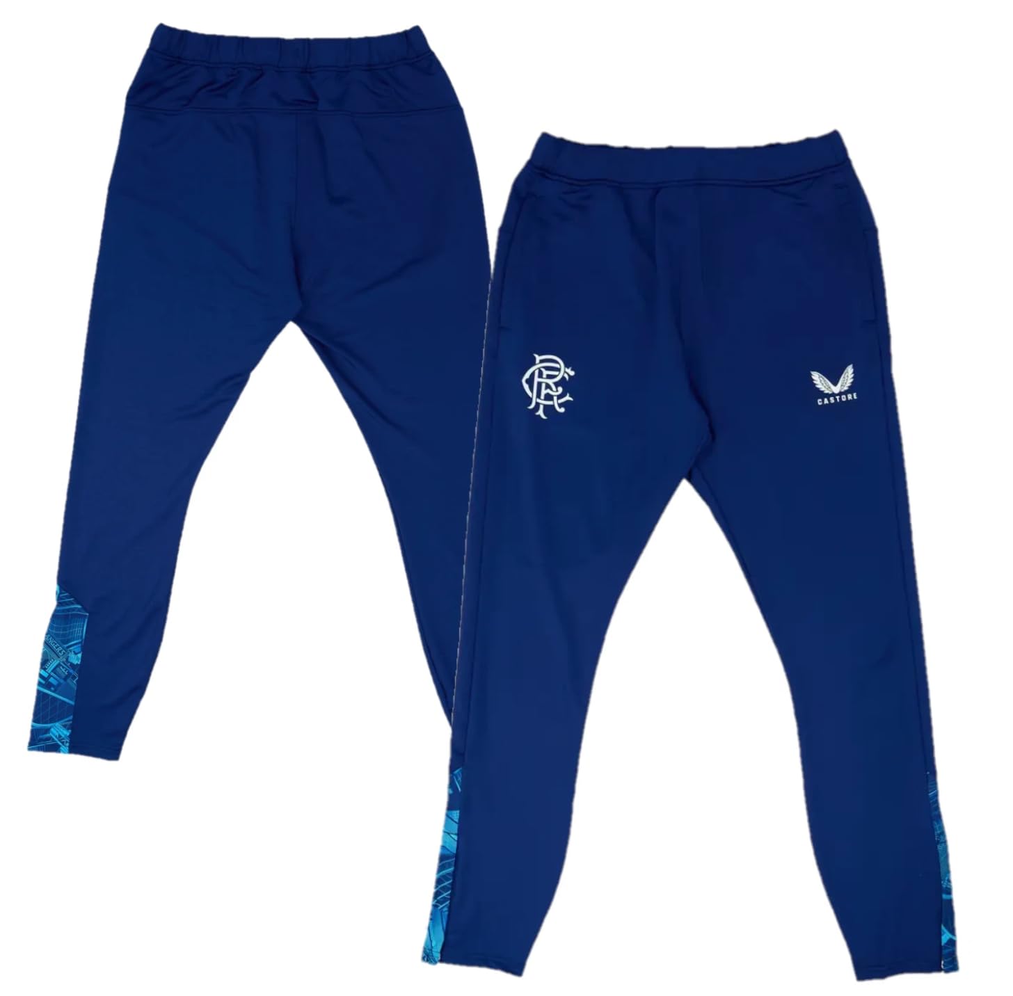 Castore Men's Blue Licensed Tracksuit Bottom in Size M, Sports Direct