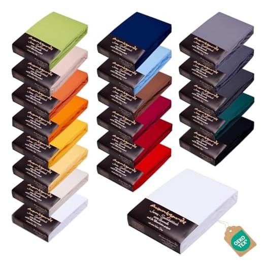 Bedsure Spannbettlaken 180x200cm Boxspringbett Topper - Mikrofaser Bettlaken 180x200 cm für Matratzenhöhe bis 30 cm, weiches Spannbetttuch Leintuch, Grau 2 AVANTGARDE Premium Spannbettlaken - 180x200cm - 200x220cm - 40cm Steg - auch für Boxspringbett & Wasserbett - Spannbettlaken sehr Gute ca.170g/m² - Bettlaken 100% Jersey Baumwolle, ÖKO-TEX (01 Weiß)