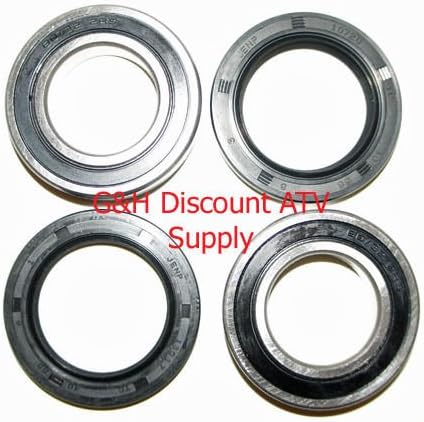 One Rear Wheel Bearing & Seal Kit for the 1991-1998 Suzuki 250 & 300 LTF 4WDX King Quad ATVs