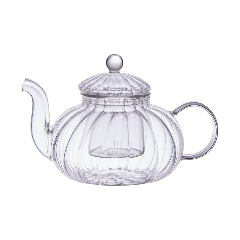 Théière Sencha Table Passion en verre borosilicate épuré