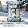 Maple99 Ice Melt Safer for Concrete-20 lb Bag, Ice Crusher Blend Snow Salt Ice Melt, Salt for Snow and Ice Removal, Sidewalk Salt, Driveway Salt, Snow Melt is Effective Up to -15 #2
