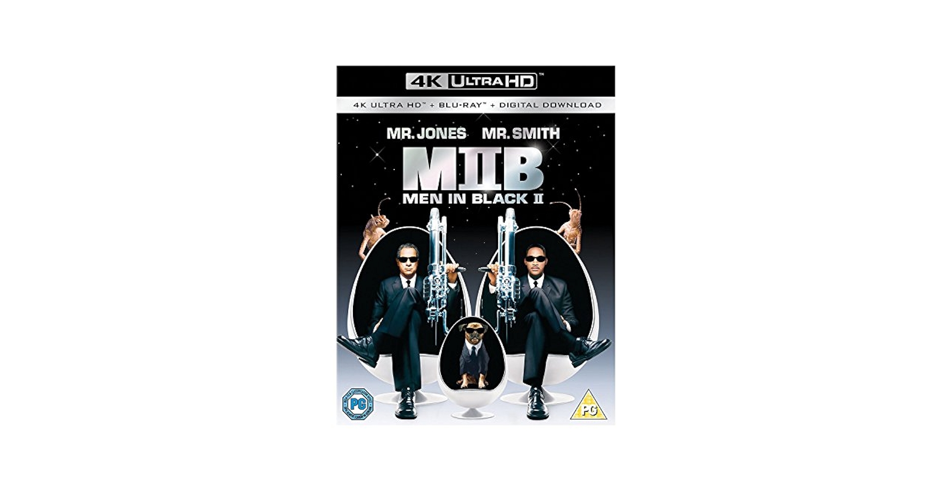 (未使用･未開封品)　メン・イン・ブラック2 4K ULTRA HD&ブルーレイセット [4K ULTRA HD + Blu-ray] wyeba8q Amazon.com: Men In Black 2 [4K Ultra HD + Blu-ray] : Will