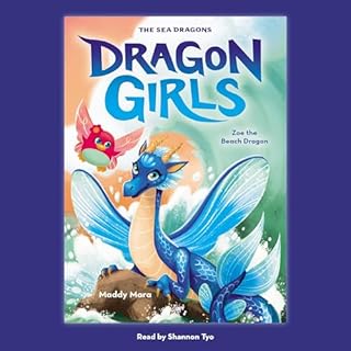 Zoe the Beach Dragon Audiolibro Por Maddy Mara arte de portada