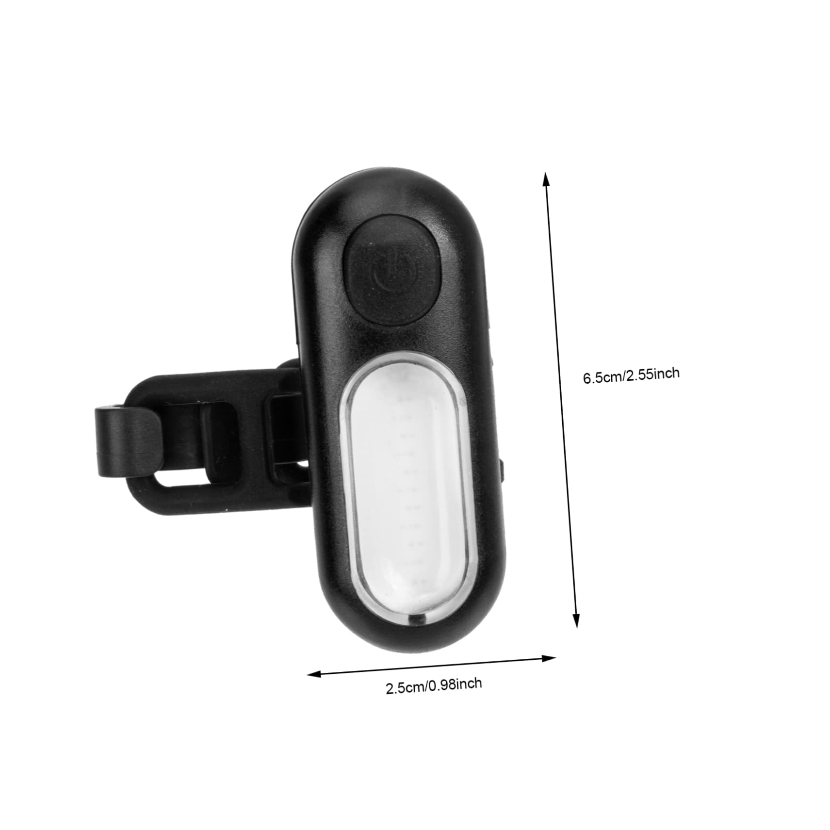 KICHOUSE 1Set Rechargeable LED Bike Tail Lamp Safety Light for Night Cycling Dog Walking Rechargeable Portable and Lightweight Easy to Install Bright Light