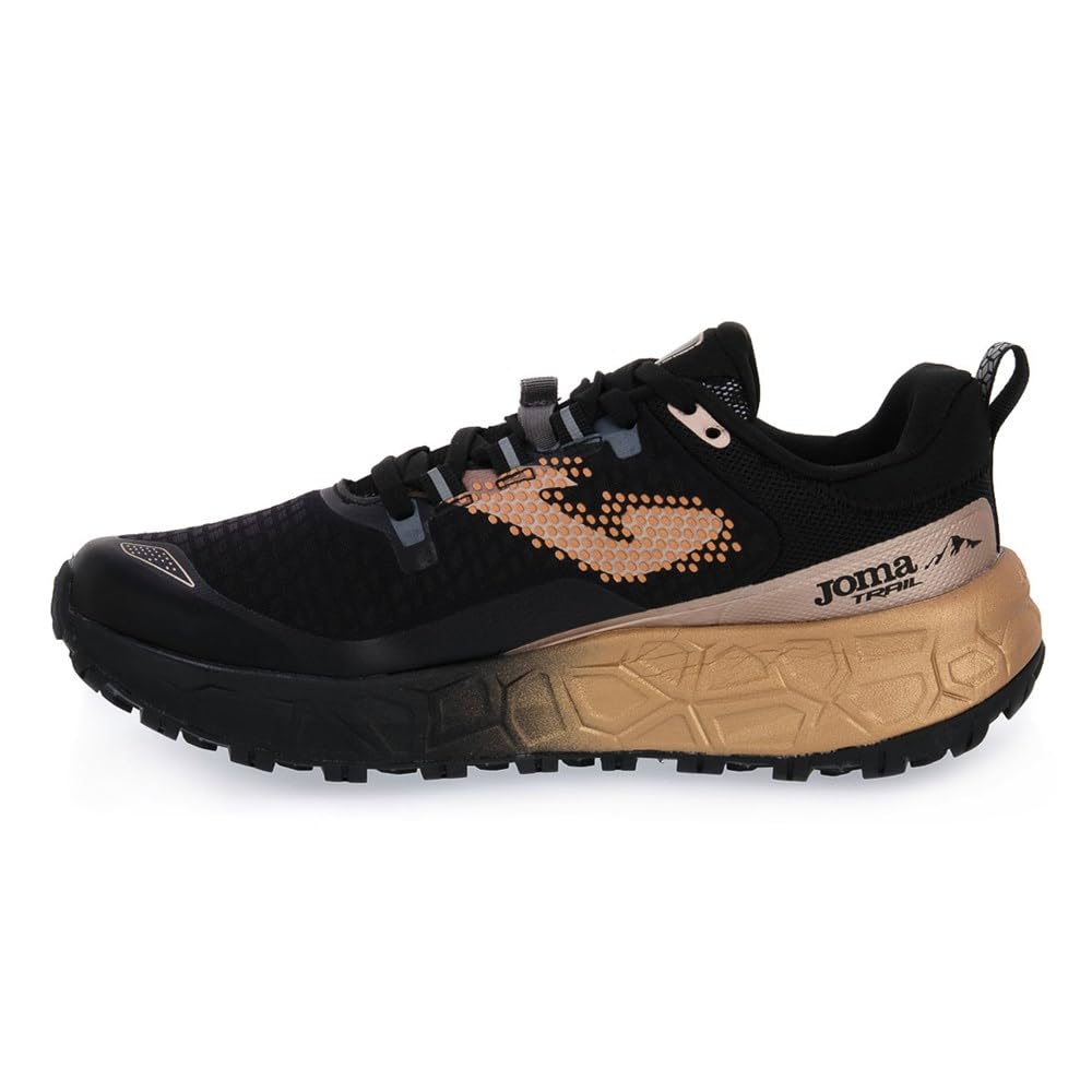Joma Zapatillas de Trail TK. SIMA 2301 Black Gold Mujer