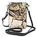 Produktbild Handy Geldbörse Crossbody Grasshopper Art Frauen Pu Leder Mode Handtasche mit verstellbarem Riemen