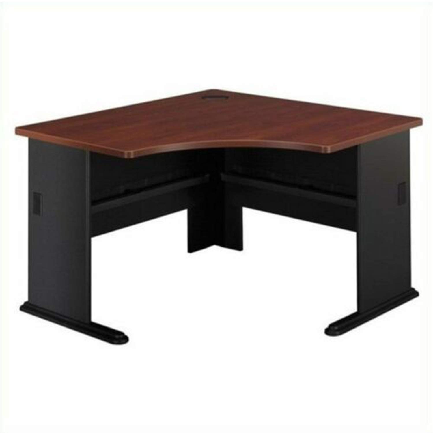 Dark Cherry Modern Desk Table Computer Study Writing PC Laptop Workstation Gaming Drawer File Cabinet Furniture Home Office