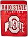 The Northwest Company Officially Licensed NCAA Ohio State Buckeyes Basic Plush Raschel Throw Blanket, 60" x 80", Multi Color