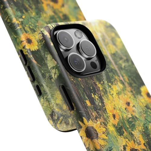 Coque iPhone 16 Pro Max Sunlights in Forest rigide mate pour vos sorties nature - 2