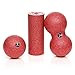 BODYMATE Faszien Mini-Set Pepper-Red - Mini-Faszien-Rolle L15xD6cm, Ball D8cm und Duo-Ball D8cm im Set