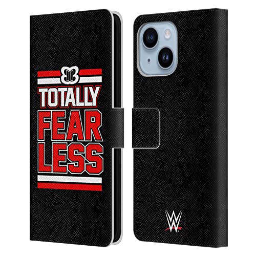Étui portefeuille iPhone 14 Plus WWE Nikki Bella en cuir Head Case Designs