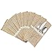 10 pezzi di iuta, portaposate, portaposate, portaposate, portaposate, in iuta, vintage, coltelli, forchette, stoviglie, set di posate per feste, matrimoni, decorazione della casa