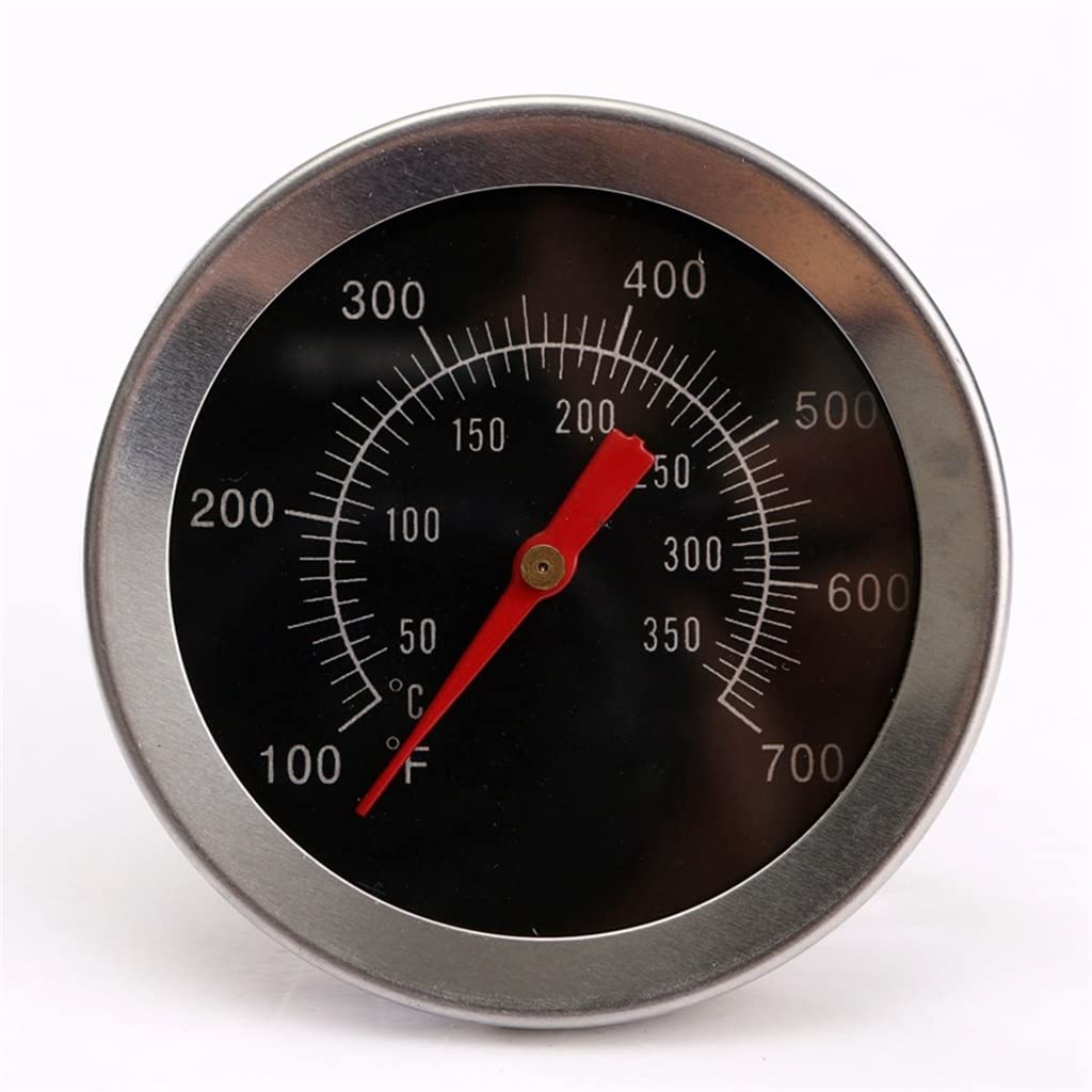 Stainless Steel BBQ Accessories Grill Meat Thermometer Dial Temperature Gauge Gage Cooking