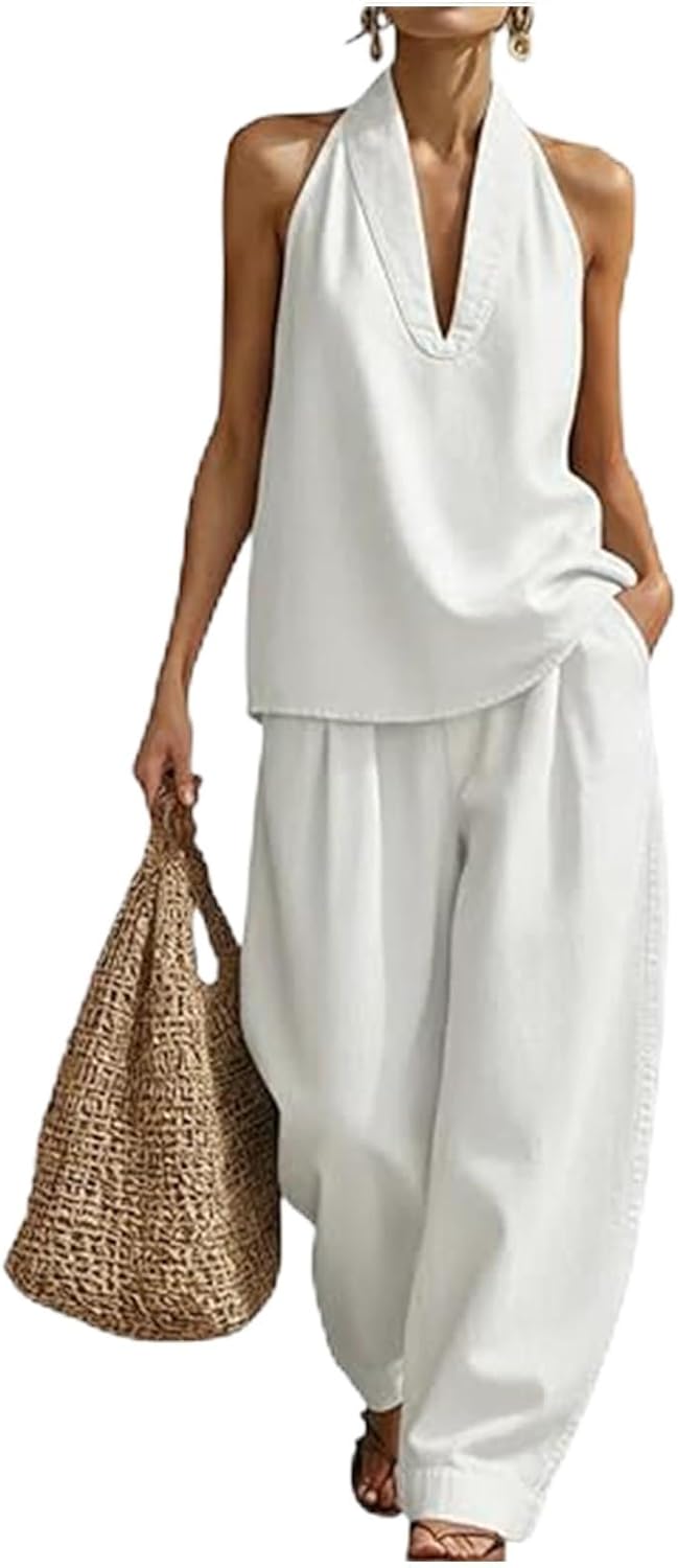 Cozy Minimalist Two-Piece Denim Set, Same Style Two-Piece Set, Denim & Polyester Options, Matching Outfits Casual Travel