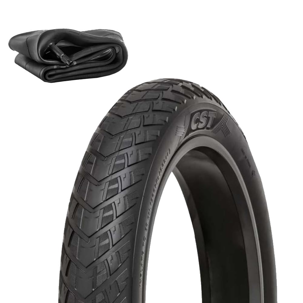 COPERTONE 20 X 4.00 + CAMERA PNEUMATICO CST PER FAT BIKE E-BIKE GOMMA 20'' TIRES PER BICI ELETTRICA FAT