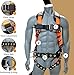 AFP Demon Fall Protection Comfortable Safety Harness (OSHA/ANSI PPE), Harness for Men Construction, Safety Harness Fall Protection Kit