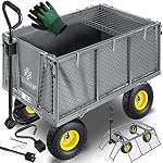 KESSER – KESSER® Bollerwagen 550kg belastbar Gartenwagen Transportwag