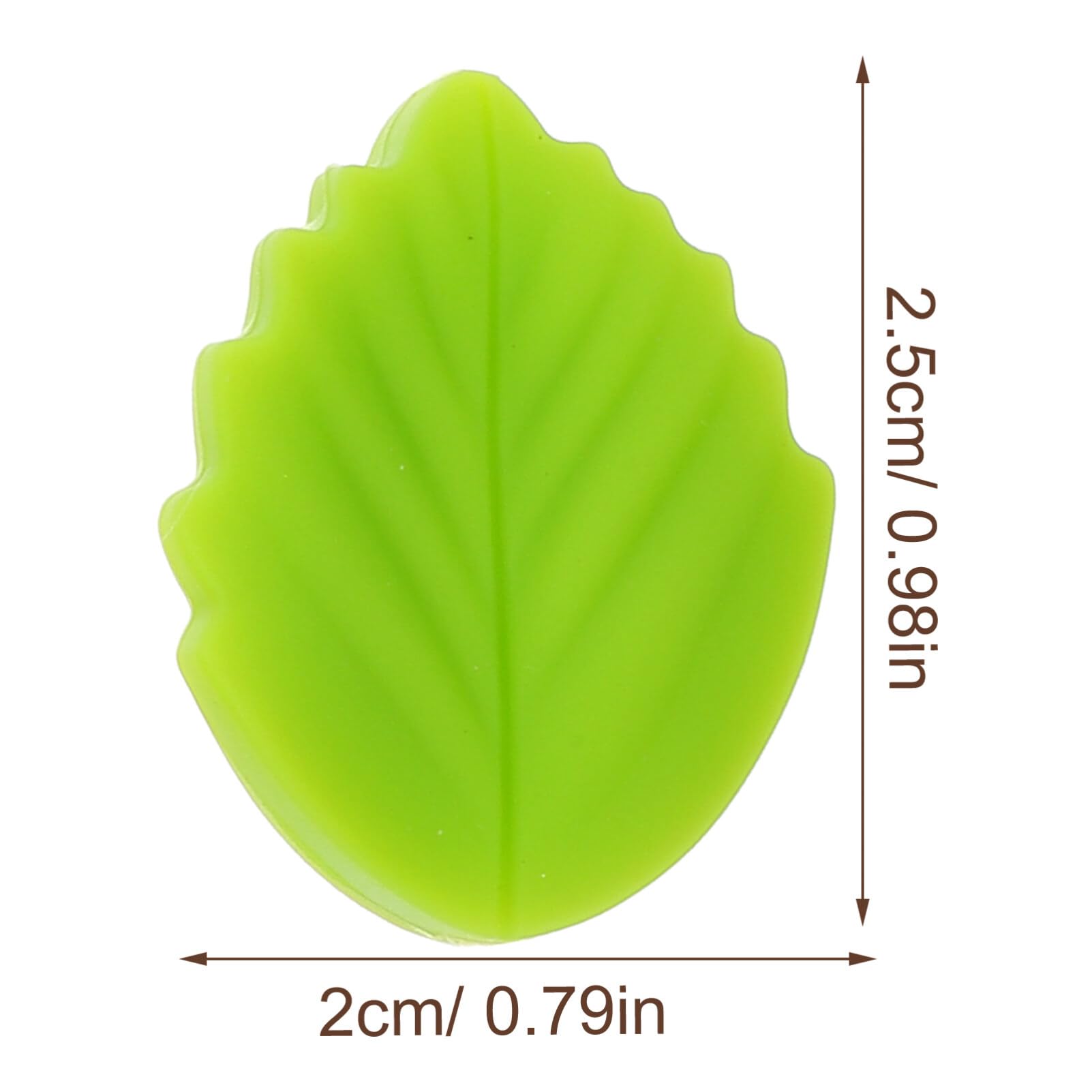 VILLCASE 12pcs Colorful Flower Leaf Knitting Needle Stoppers Silicone Needle Point Protectors Small Knitting Tip Needle End Caps for Knitting Gadgets Accessories