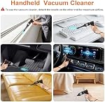 F32MAX Compressed Air Duster-150000RPM Super Power Electric Air Duster and Vacuum Cleaner & Bag Vacuum Sealer 3-in-1,for PC Keyboard Cleaning, Car Interior Cleaning. | compressed air vacuum with brushless motor,3-speed/multiple nozzles,for cleaning c