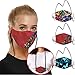 Produktbild SET-SAIL 3 Stück Mundschutz Multifunktionstuch 3D Druck Bandana Maske Waschbar Wiederverwendbar Stoffmaske Baumwolle Mund-Nasen Bedeckung Verstellbar Atmungsaktiv Halstuch Schals für Herren Damen