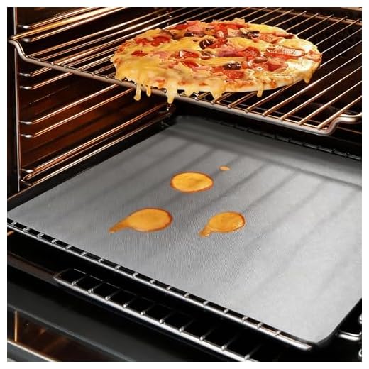 MAXTBEE Thickened 2 Pack Oven Liners for Bottom of Oven BPA and PFOA Free, Replacement for Aluminum Foil,Heavy Duty Non Stick Teflon Oven Mats for Electric, Gas, Toaster, Grills Etc.